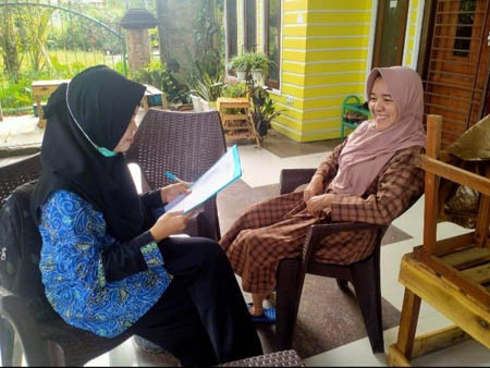  Sambangi YS Peyek, Jajaran Diskop dan UKM Inhil Terus Lakukan Pembinaan UKM